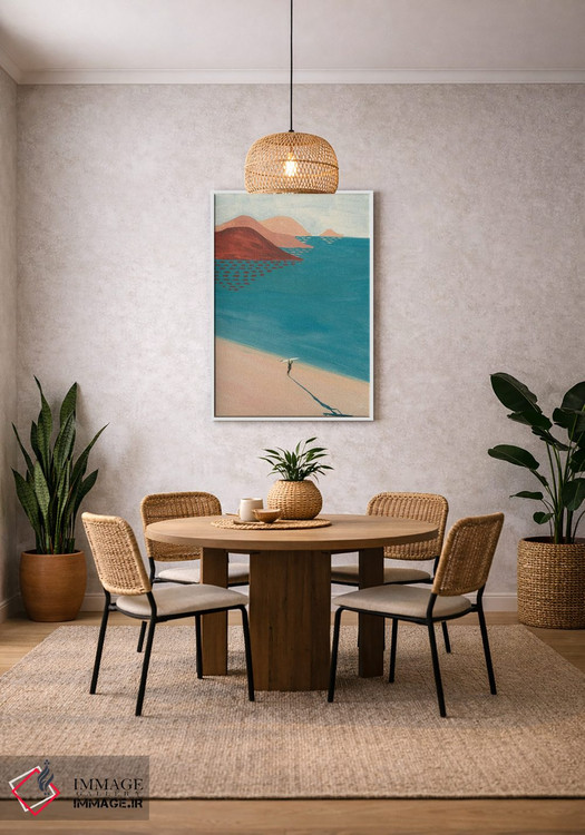 تابلو مینیمال به آن عادت نخواهم کرد اثر فابیان لاواتر - D1W