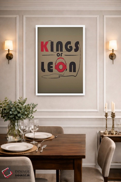 تابلو دکوراتیو کینگز آو لئون اثر فلای گرافیکس - D1W