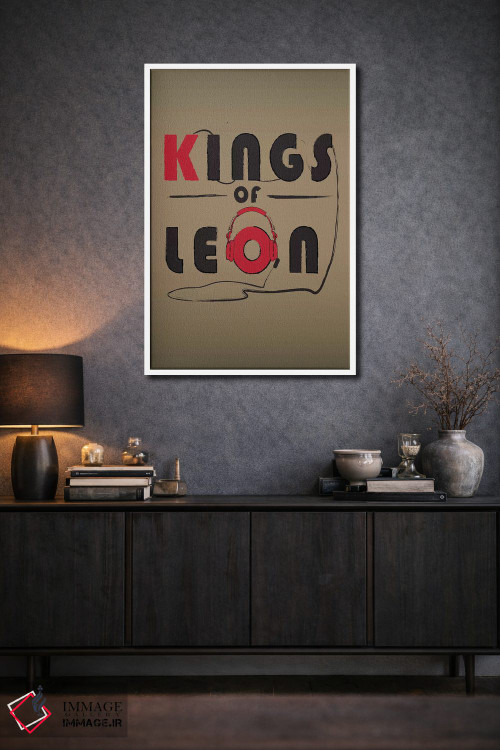 تابلو دکوراتیو کینگز آو لئون اثر فلای گرافیکس - D2W
