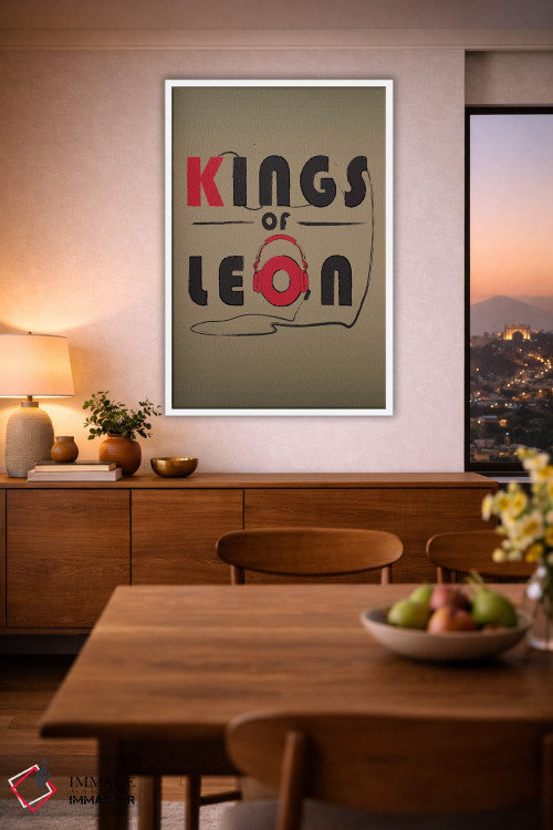 تابلو دکوراتیو کینگز آو لئون اثر فلای گرافیکس - D3W