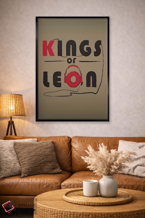 تابلو دکوراتیو کینگز آو لئون اثر فلای گرافیکس - D4B