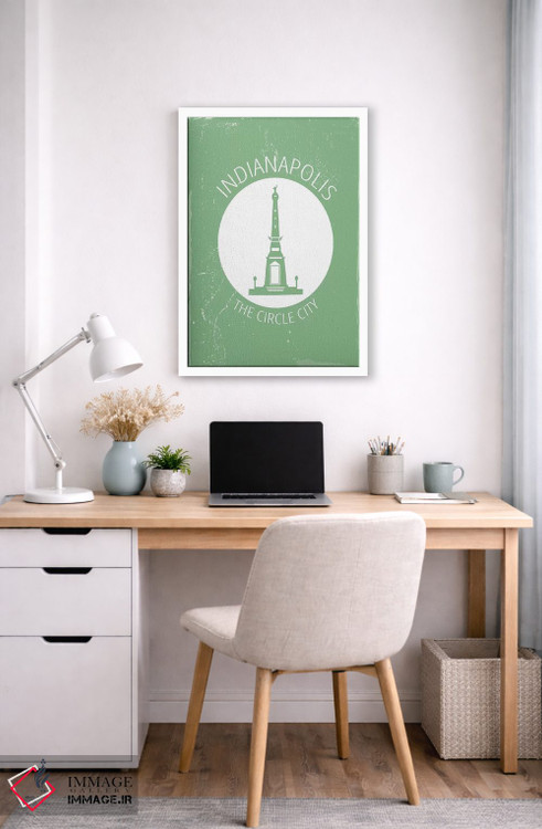 تابلو مینیمال ایندی، دایره اثر فلای گرافیکس - D3W