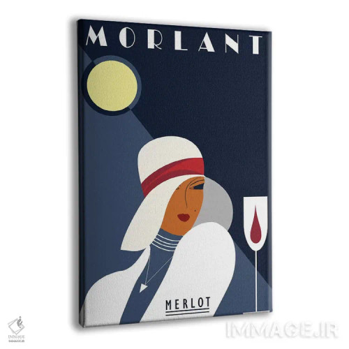 تابلو مدرن مرلو مورلان اثر فلای گرافیکس - نمای پرسپکتیو محصول