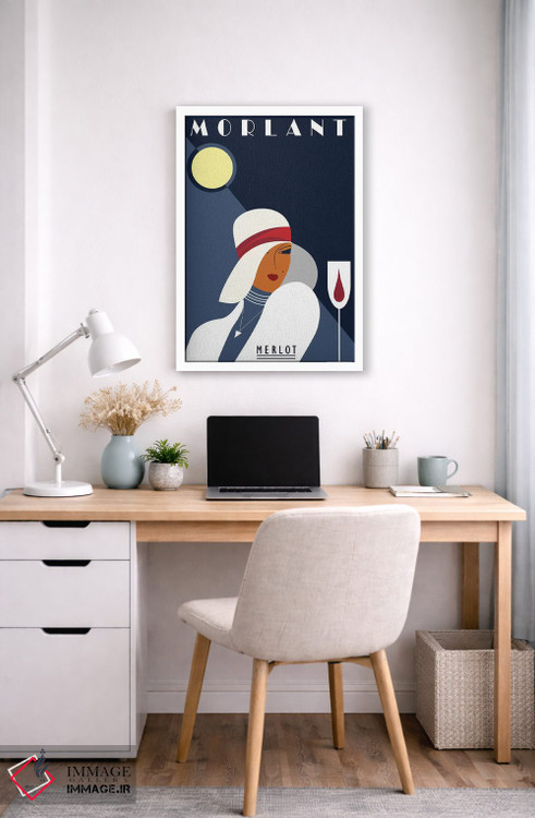 تابلو مدرن مرلو مورلان اثر فلای گرافیکس - D6W