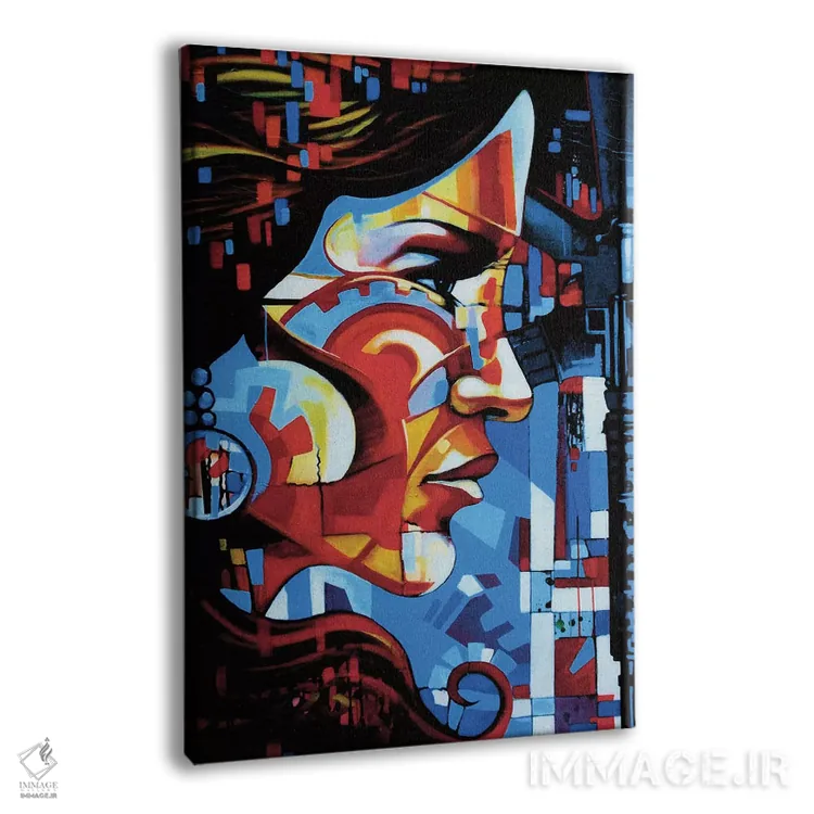 تابلو دکوراتیو هیولای زیبا اثر فرنان مورا - نمای پرسپکتیو محصول