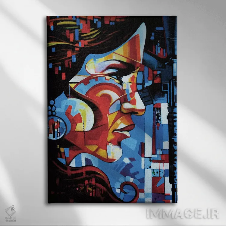 تابلو دکوراتیو هیولای زیبا اثر فرنان مورا - نمای روبهرو روی دیوار