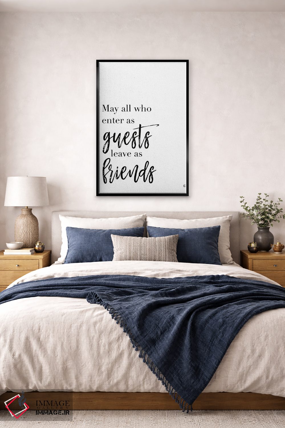 تابلو مدرن مهمانان و دوستان اثر فرفولی مید کرییشنز - D6B