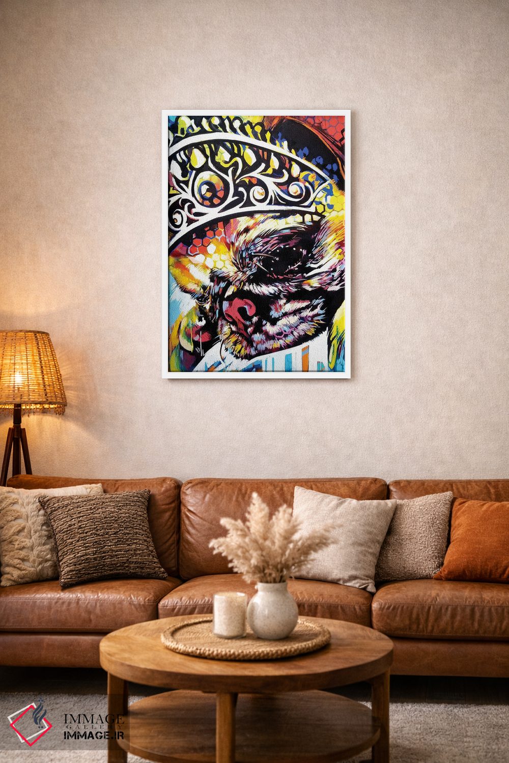 تابلو دکوراتیو پادشاه پاگ اثر فرنان مورا - D2W