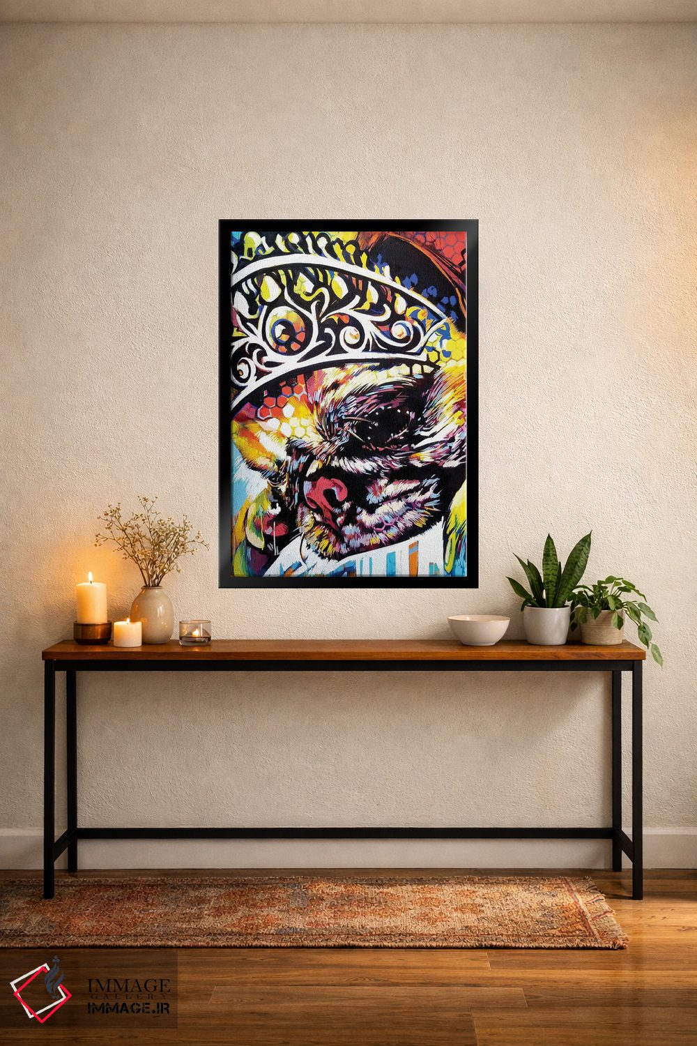 تابلو دکوراتیو پادشاه پاگ اثر فرنان مورا - D5B