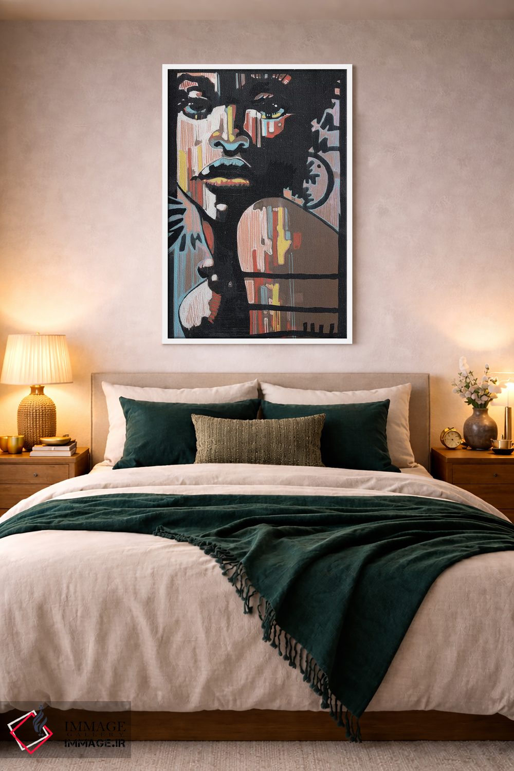 تابلو دکوراتیو جاز در تاریکی اثر فرنان مورا - D2W