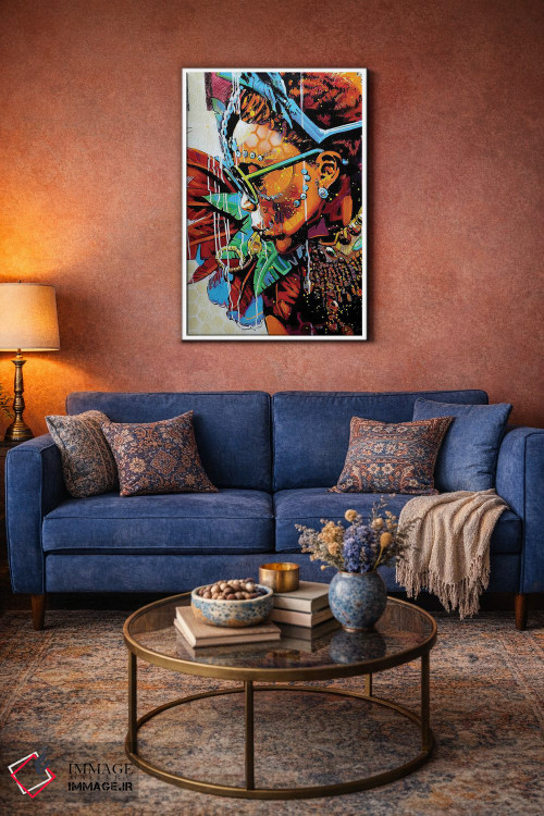 تابلو دکوراتیو اضطرار زرد اثر فرنان مورا - D4W