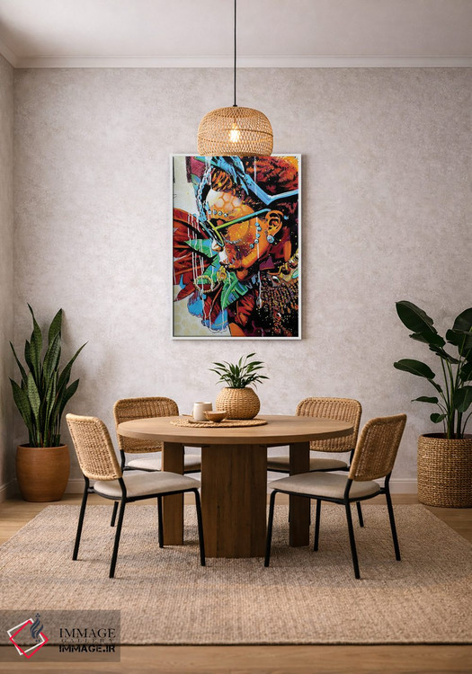 تابلو دکوراتیو اضطرار زرد اثر فرنان مورا - D3W