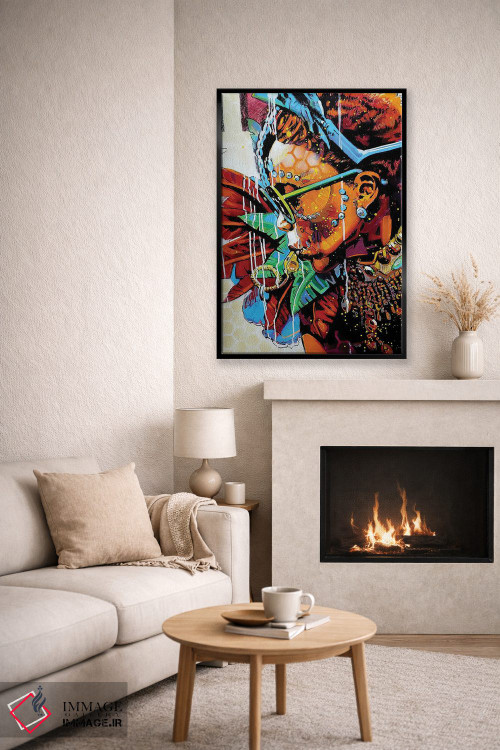 تابلو دکوراتیو اضطرار زرد اثر فرنان مورا - D5B