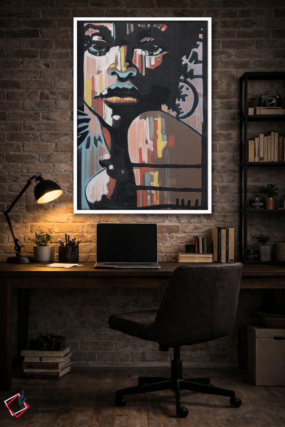 تابلو دکوراتیو جاز در تاریکی اثر فرنان مورا - D4W