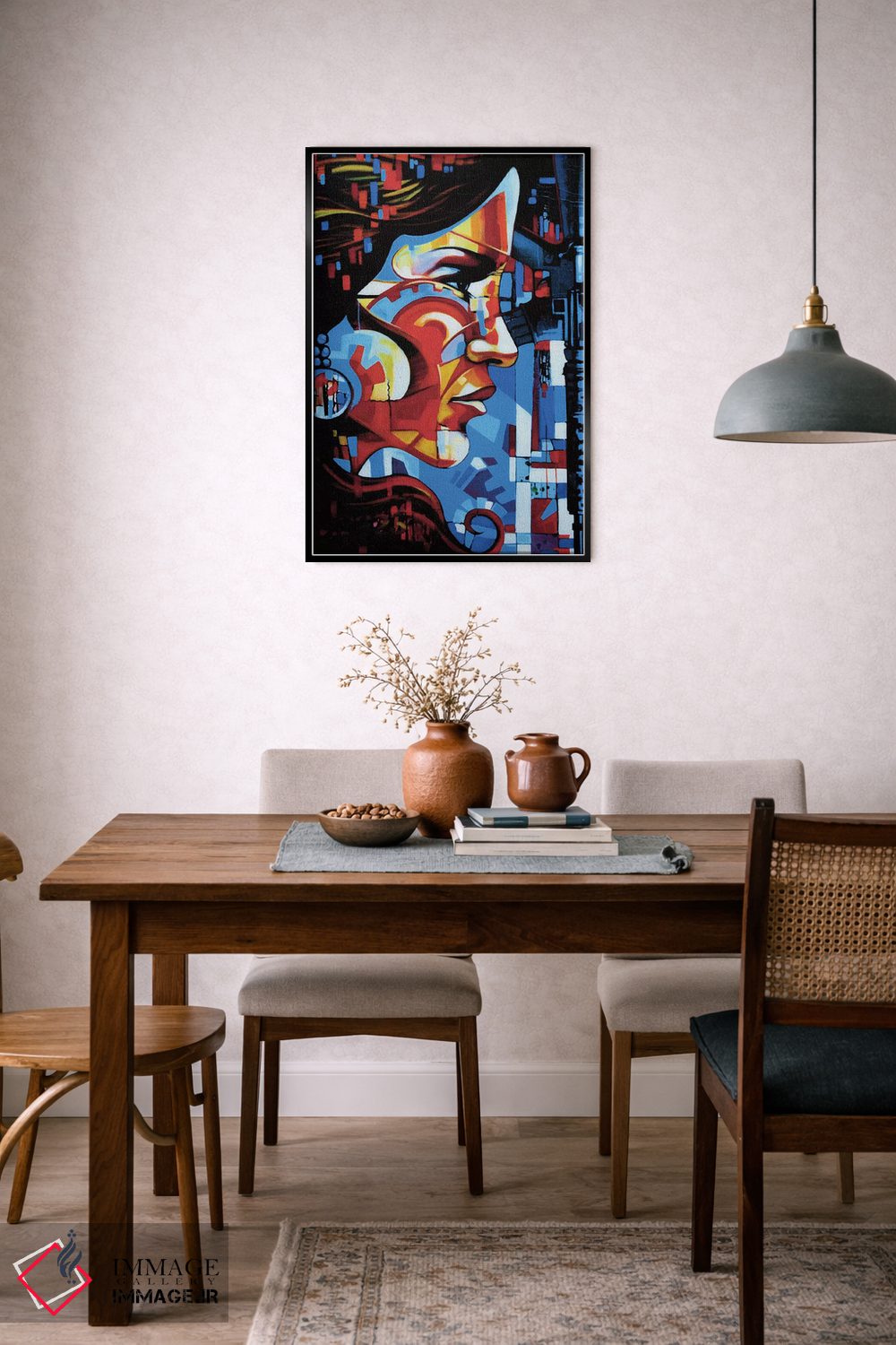 تابلو دکوراتیو هیولای زیبا اثر فرنان مورا - D6B