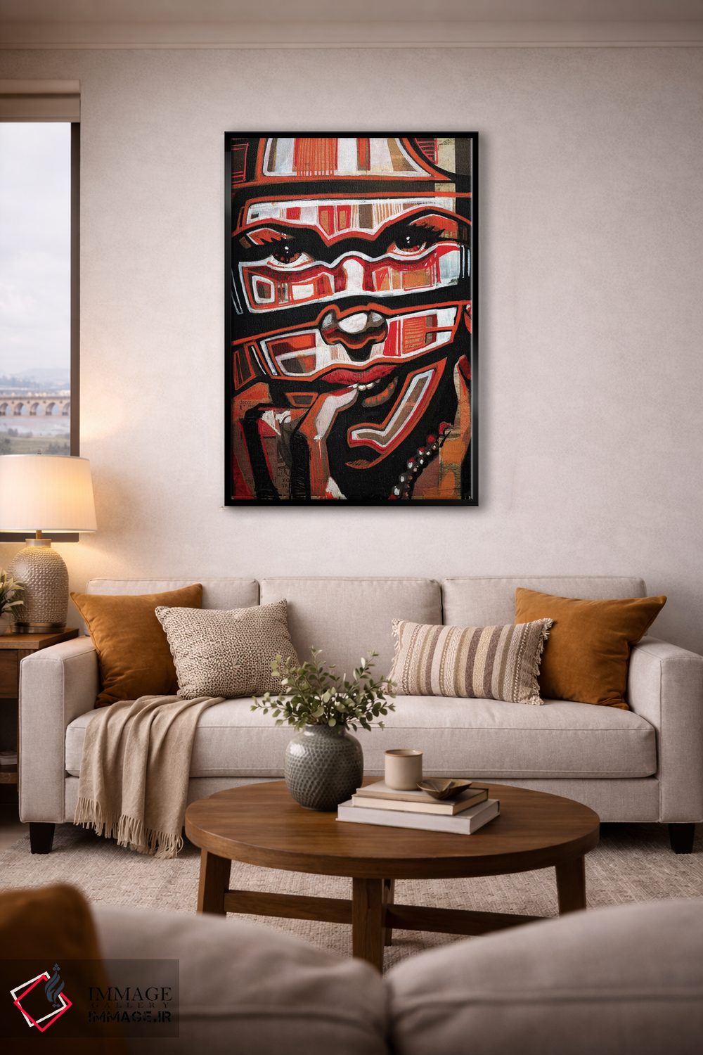 تابلو دکوراتیو ترکیب بندی اثر فرنان مورا - D4B