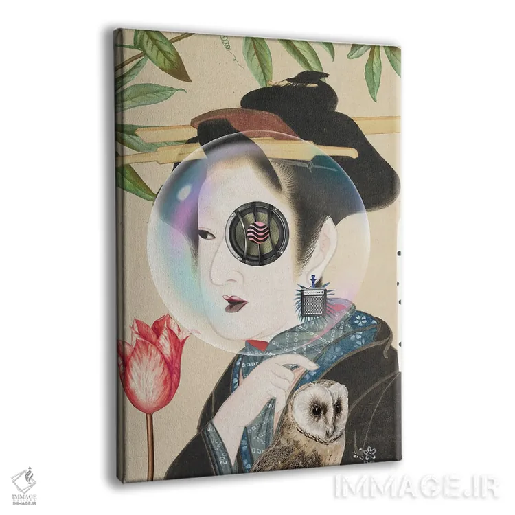 تابلو دکوراتیو صدا اثر فن د فانتستیکا - نمای پرسپکتیو محصول