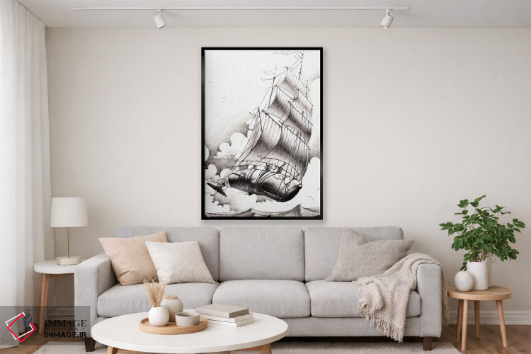 تابلو دکوراتیو پرواز خیال اثر فرنان مورا - D2B