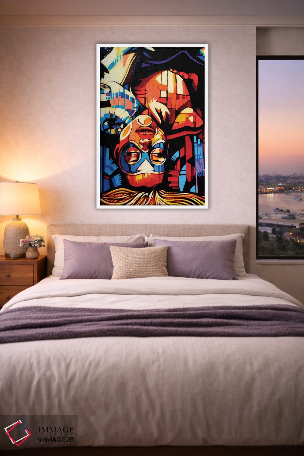 تابلو دکوراتیو دیوانگی اثر فرنان مورا - D3W