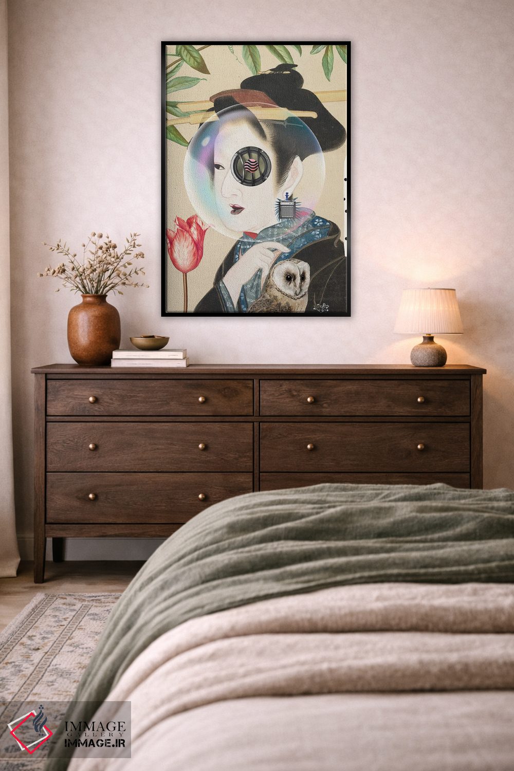 تابلو دکوراتیو صدا اثر فن د فانتستیکا - D4B