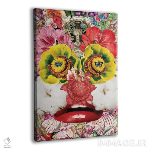 تابلو دکوراتیو خانم اثر فن د فانتستیکا - نمای پرسپکتیو محصول