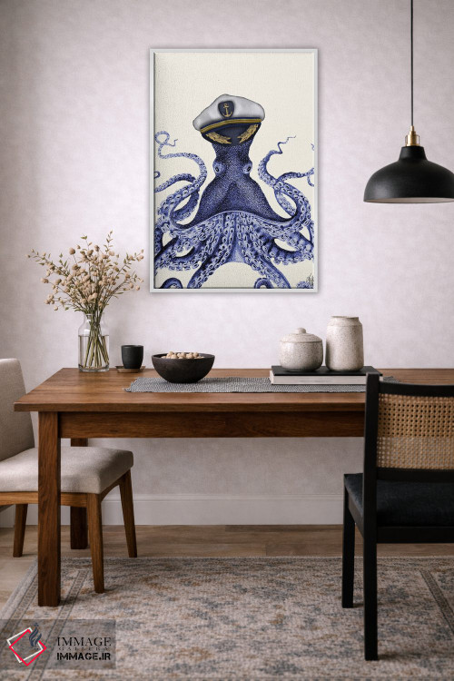 تابلو دکوراتیو کاپیتان اختاپوس اثر فب فانکی - D3W