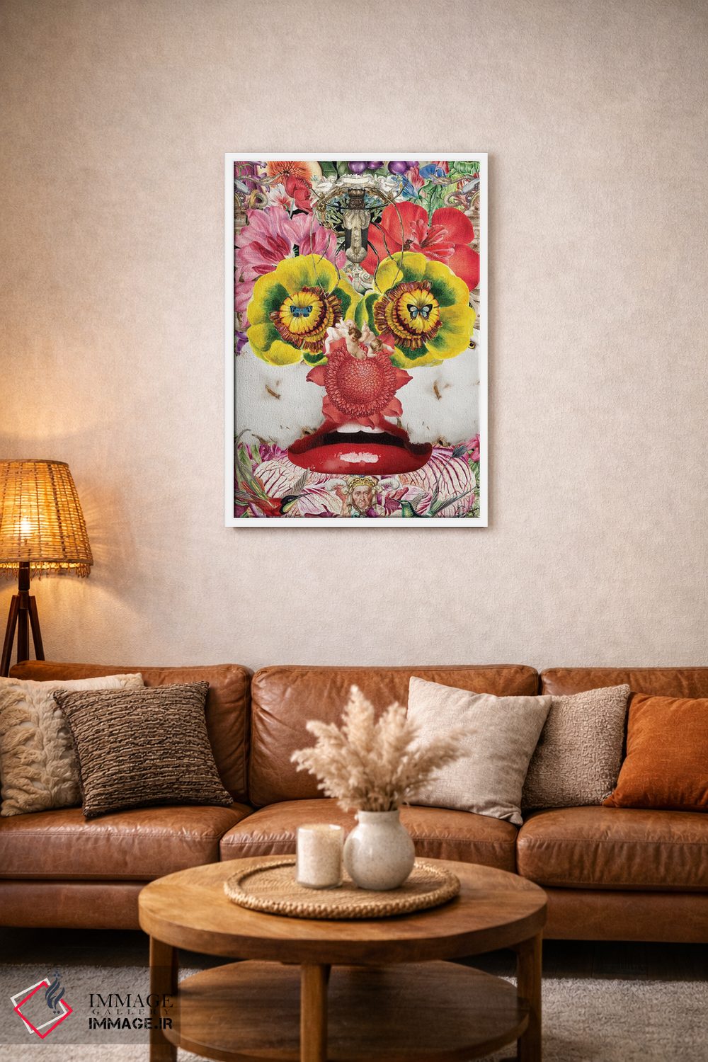 تابلو دکوراتیو خانم اثر فن د فانتستیکا - D1W