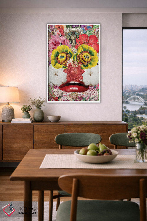 تابلو دکوراتیو خانم اثر فن د فانتستیکا - D6W