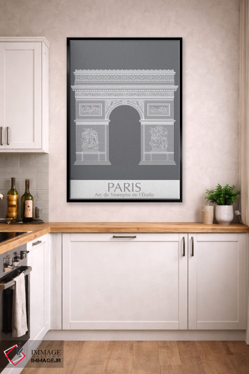 تابلو دکوراتیو طاق پیروزی پاریس اثر فب فانکی - D2B