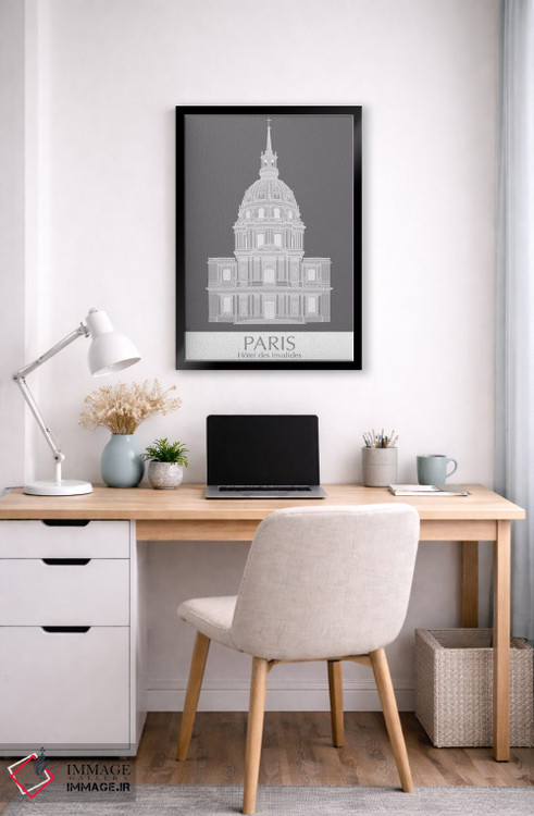 تابلو دکوراتیو لزنوالید پاریس اثر فب فانکی - D6B