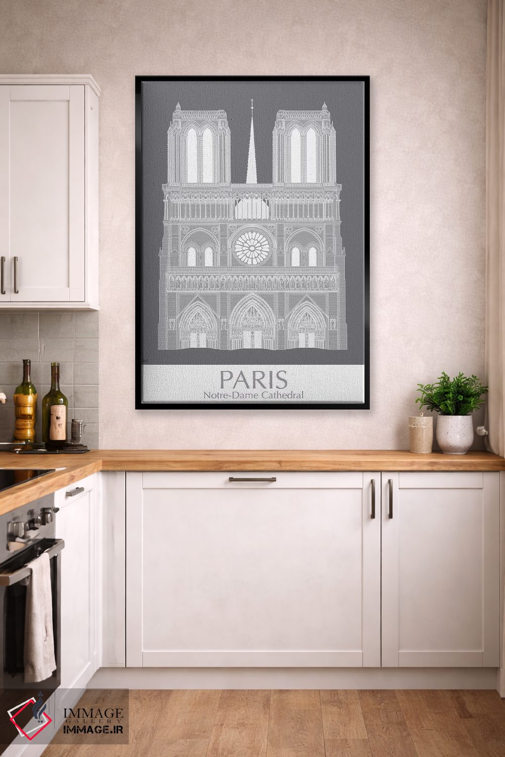 تابلو دکوراتیو نوتردام پاریس اثر فب فانکی - D2B