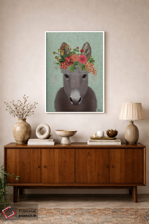 تابلو دکوراتیو الاغ کولی وار ۴ اثر فب فانکی - D1W