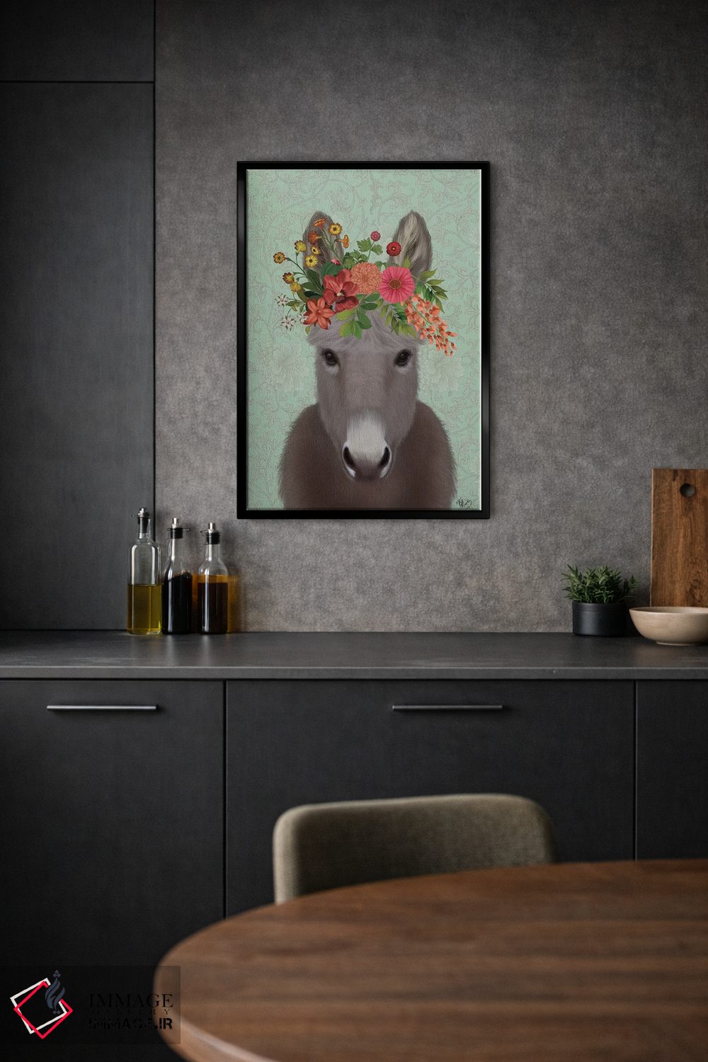 تابلو دکوراتیو الاغ کولی وار ۴ اثر فب فانکی - D2B