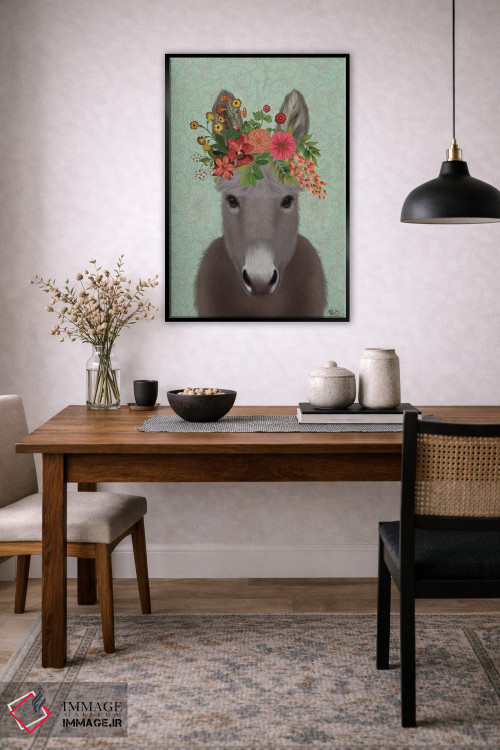 تابلو دکوراتیو الاغ کولی وار ۴ اثر فب فانکی - D5B