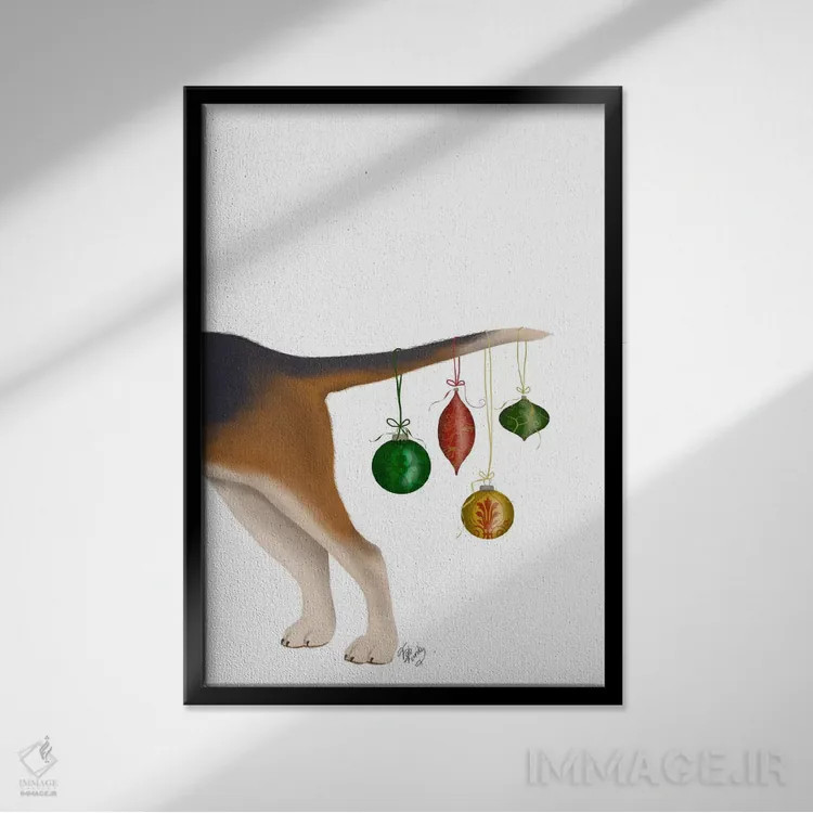 تابلو دکوراتیو دلسردی اثر فب فانکی - نمای قابدار مشکی