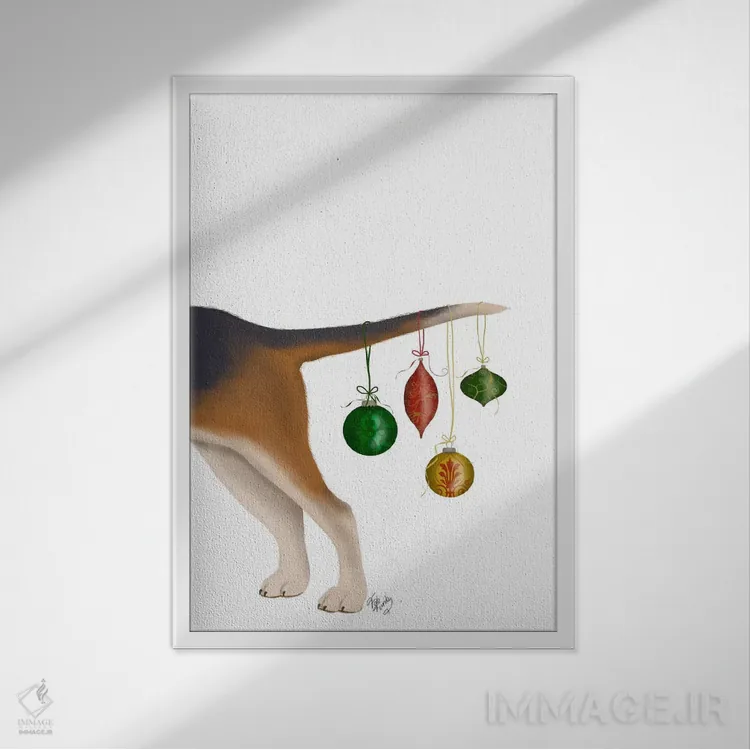 تابلو دکوراتیو دلسردی اثر فب فانکی - نمای قابدار سفید