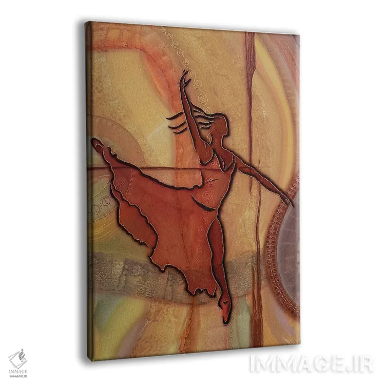 تابلو دکوراتیو آرامش ۲ اثر فرد اودل - نمای پرسپکتیو محصول