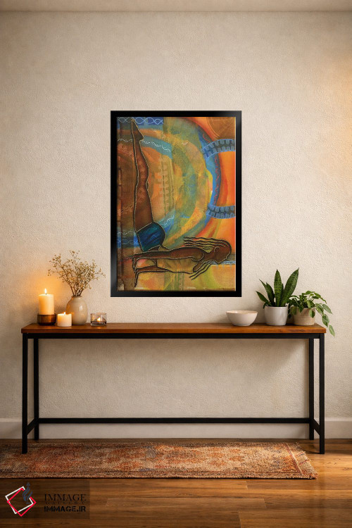 تابلو دکوراتیو یوگا ۳ اثر فرد اودل - D6B