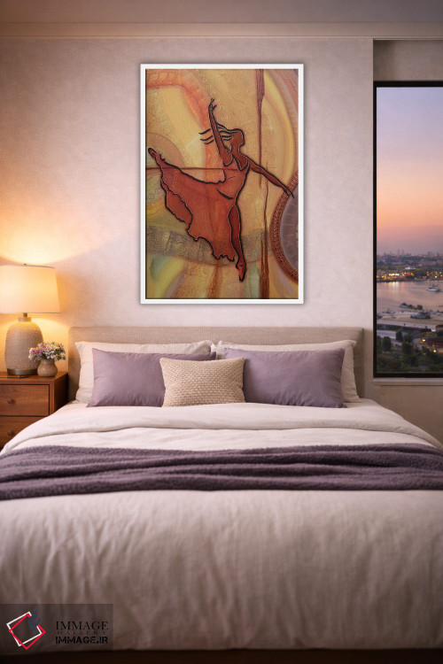 تابلو دکوراتیو آرامش ۲ اثر فرد اودل - D3W