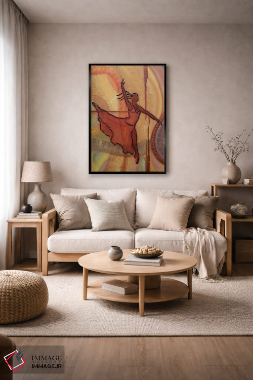 تابلو دکوراتیو آرامش ۲ اثر فرد اودل - D5B