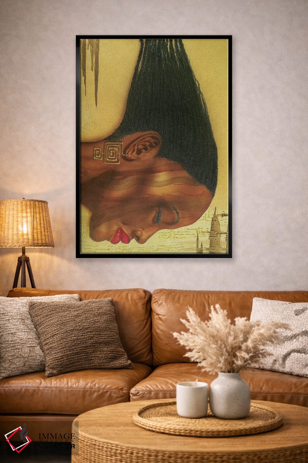 تابلو دکوراتیو کندوی زنبور اثر فرد اودل - D3B