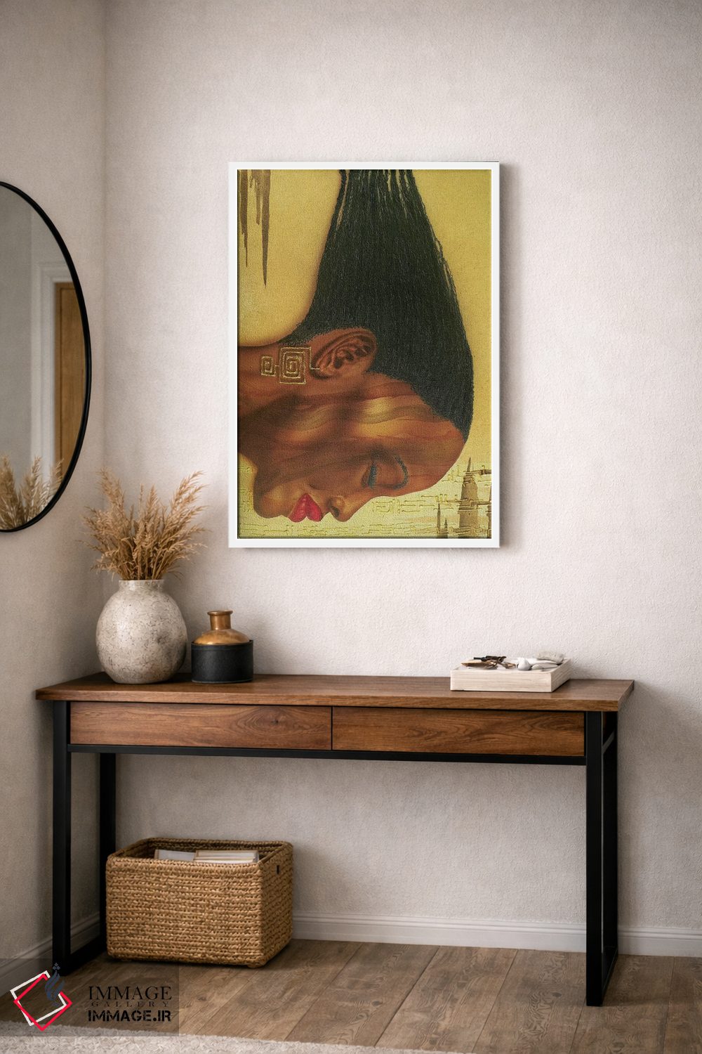 تابلو دکوراتیو کندوی زنبور اثر فرد اودل - D2W