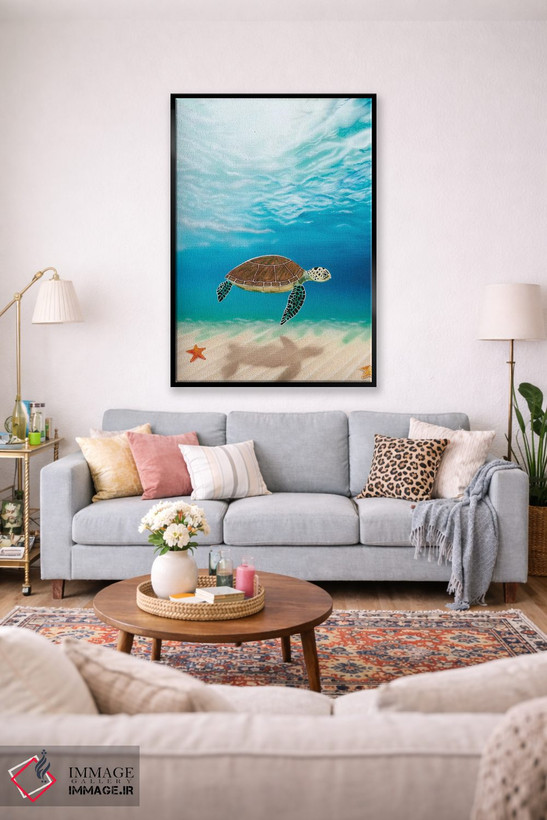 تابلو دکوراتیو مسیرها اثر فرد اودل - D1B