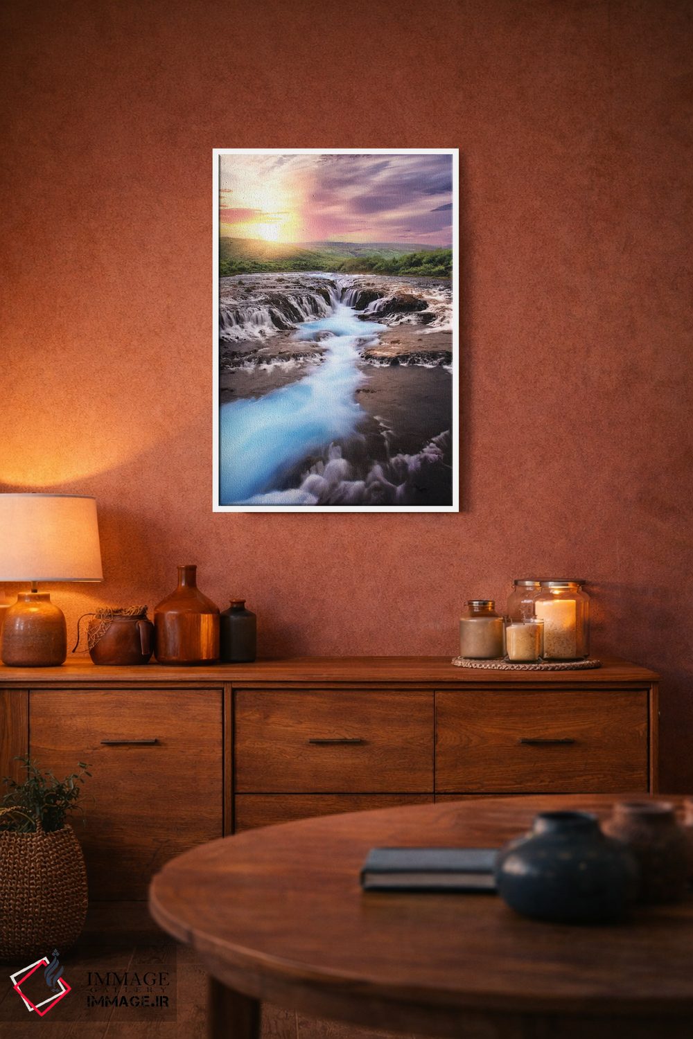 تابلو دکوراتیو گنج گمشده ایسلند اثر فلوریان اولبرشتس - D3W