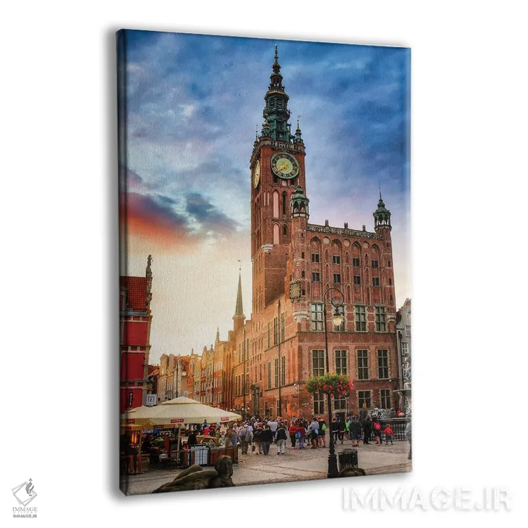 تابلو دکوراتیو گدانسک، لهستان اثر فلوریان اولبرشتس - نمای پرسپکتیو محصول