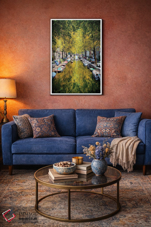 تابلو دکوراتیو لنگر وزنی در تونل درختی، آمستردام اثر فلوریان اولبرشتس - D6W