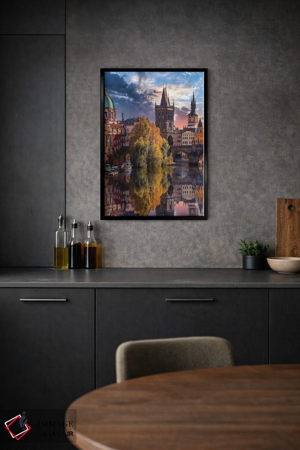 تابلو دکوراتیو پراگ اثر فلوریان اولبرشتس - D2B