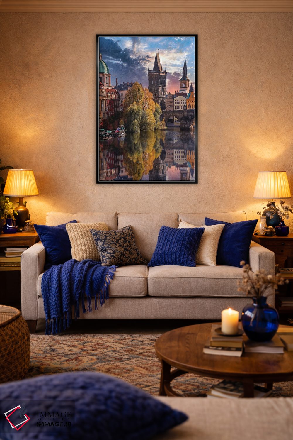 تابلو دکوراتیو پراگ اثر فلوریان اولبرشتس - D5B