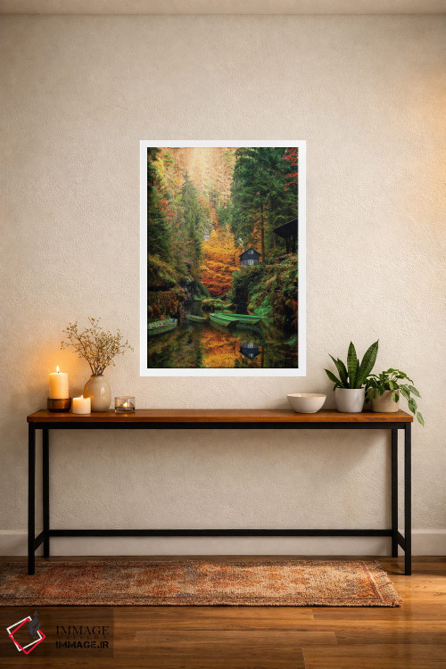 تابلو دکوراتیو سوئیس بوهمی اثر فلوریان اولبرشتس - D3W