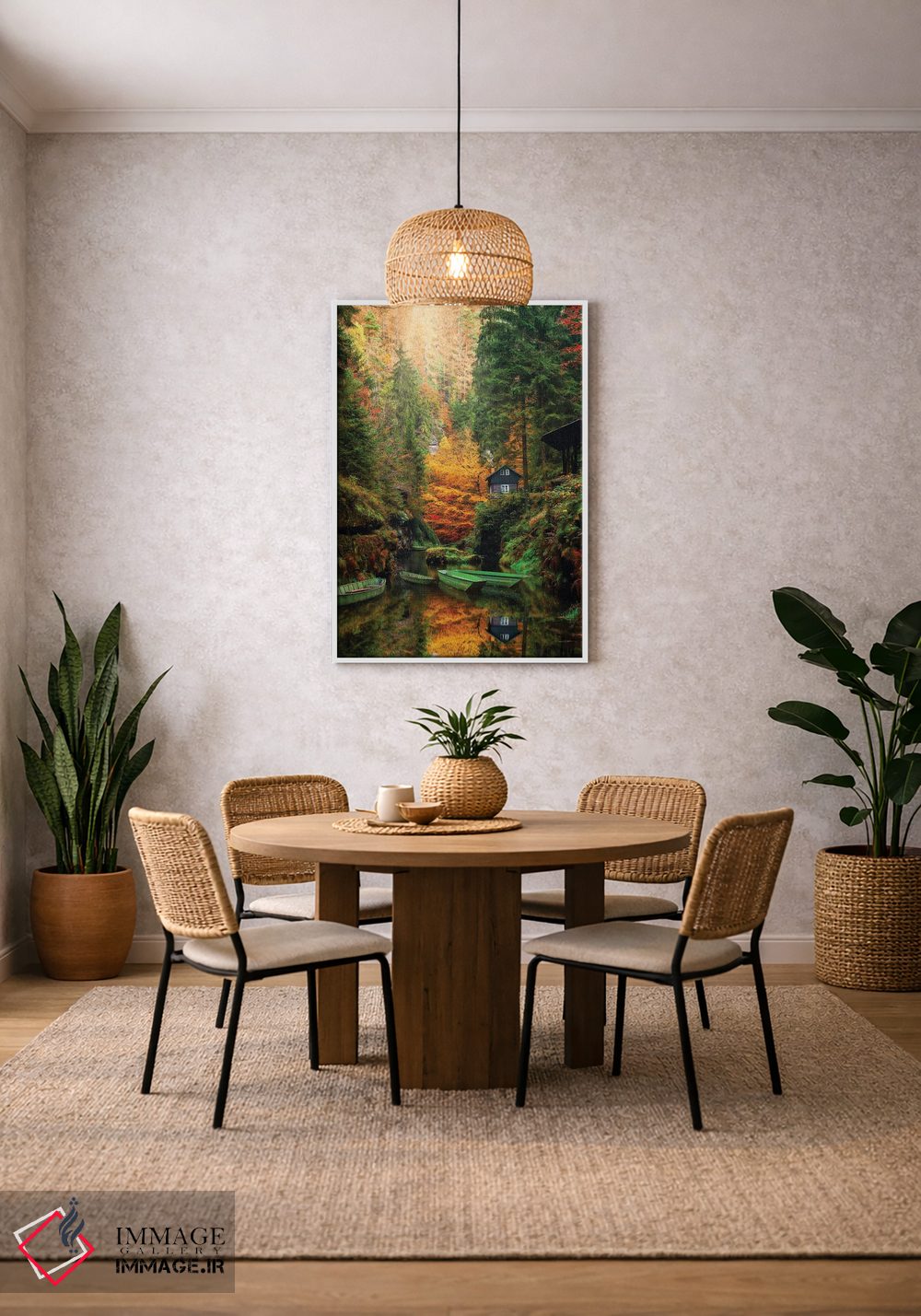 تابلو دکوراتیو سوئیس بوهمی اثر فلوریان اولبرشتس - D2W